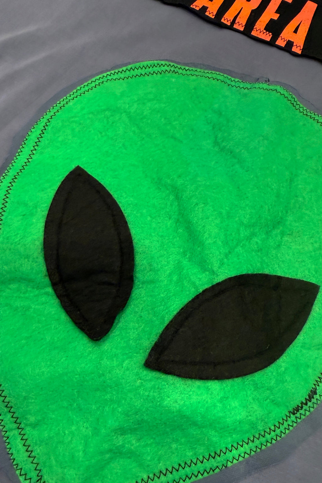 Area 51 Alien Nostalgia Handmade Custom Reworked Hoodie | XL | 1 of 1 Streetwear | Cut & Sew