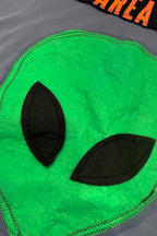 Area 51 Alien Nostalgia Handmade Custom Reworked Hoodie | XL | 1 of 1 Streetwear | Cut & Sew