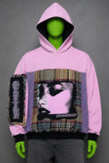 Ariana Grande Y2K Throwback Handmade Custom Reworked Hoodie | XL | 1 of 1 Streetwear | Cut & Sew