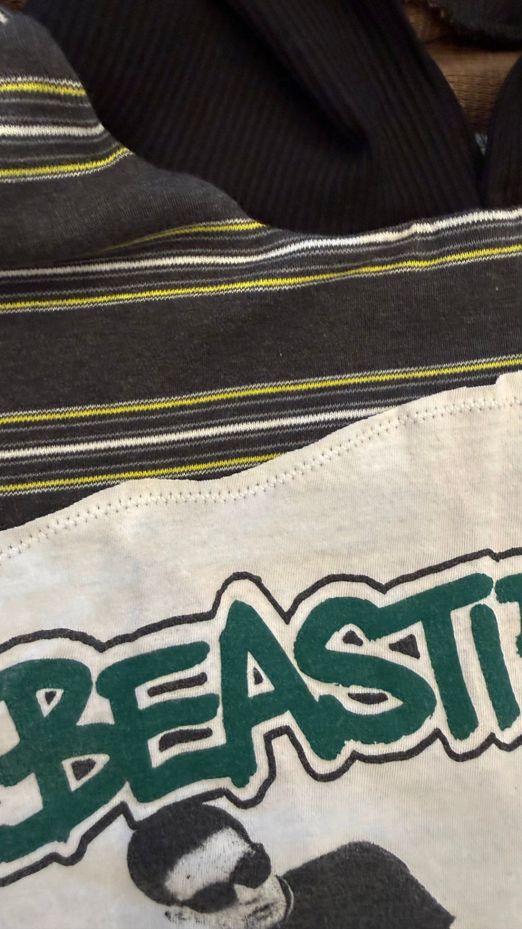 Beastie Boys Hip Hop Streetwear Handmade Custom Reworked Hoodie | XL | 1 of 1 Streetwear | Cut & Sew