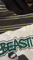 Beastie Boys Hip Hop Streetwear Handmade Custom Reworked Hoodie | XL | 1 of 1 Streetwear | Cut & Sew