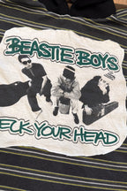 Beastie Boys Hip Hop Streetwear Handmade Custom Reworked Hoodie | XL | 1 of 1 Streetwear | Cut & Sew