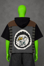 Beastie Boys Hip Hop Streetwear Handmade Custom Reworked Hoodie | XL | 1 of 1 Streetwear | Cut & Sew