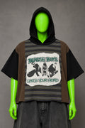 Beastie Boys Hip Hop Streetwear Handmade Custom Reworked Hoodie | XL | 1 of 1 Streetwear | Cut & Sew