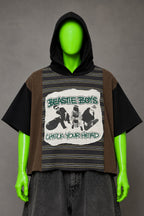 Beastie Boys Hip Hop Streetwear Handmade Custom Reworked Hoodie | XL | 1 of 1 Streetwear | Cut & Sew