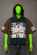 Beverly Hills Nostalgia Pop Culture Handmade Custom Reworked Hoodie | XL | 1 of 1 Streetwear | Cut & Sew