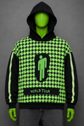 Billie Eilish Patchwork Hoodie Reflective 2000s Streetwear | Retro Y2K | Unisex