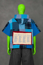 Billie Eilish Patchwork 90s Grunge Handmade Custom Reworked Hoodie | XL | 1 of 1 Streetwear | Cut & Sew