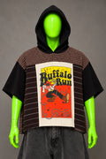 Orville Peck Buffalo Run Handmade Custom Reworked Hoodie | XL | 1 of 1 Streetwear | Cut & Sew