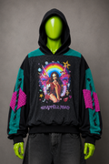 Chappell Roan Reworked Patchwork Hoodie – 2000s Streetwear | Indie Style Unisex
