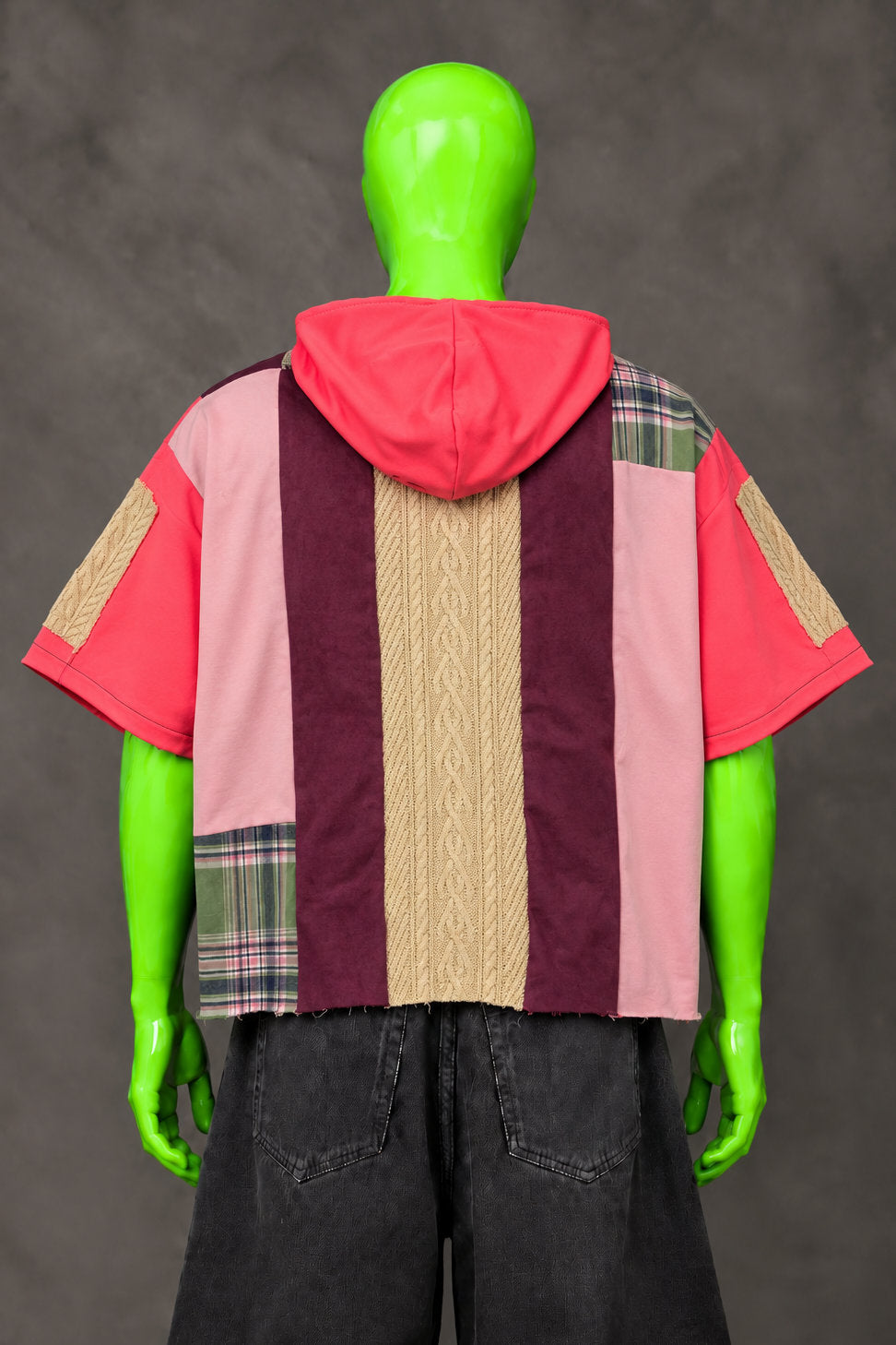 Chappell Roan Patchwork Handmade Custom Reworked Hoodie | XL | 1 of 1 Streetwear | Cut & Sew
