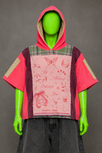 Chappell Roan Patchwork Handmade Custom Reworked Hoodie | XL | 1 of 1 Streetwear | Cut & Sew