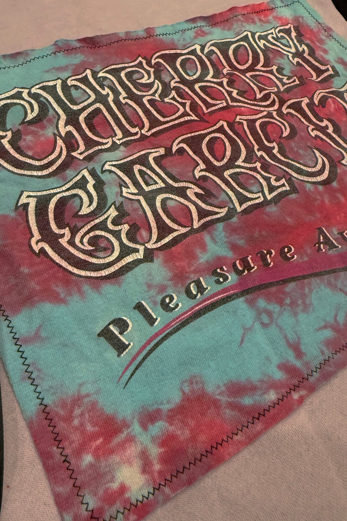 Cherry Garcia Pop Culture Nostalgia Handmade Custom Reworked Hoodie | XL | 1 of 1 Streetwear | Cut & Sew