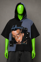 Deftones Patchwork Upcycled Hoodie – Metal Streetwear | Distressed Y2K Alt