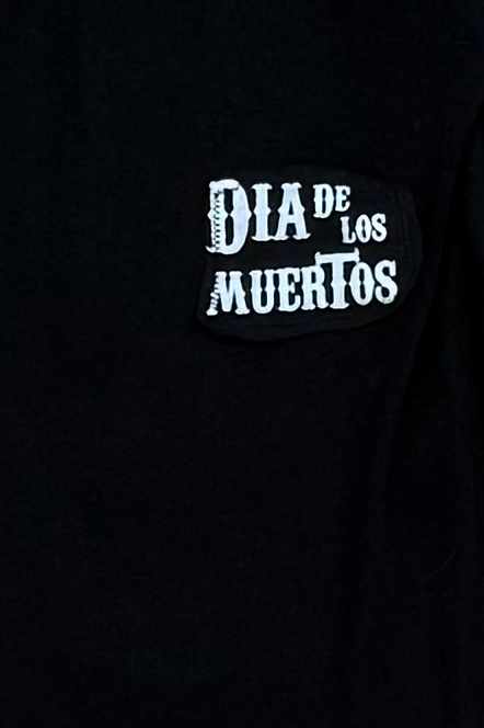 Día de los Muertos Halloween Horror Handmade Custom Reworked Hoodie | XL | 1 of 1 Streetwear | Cut & Sew