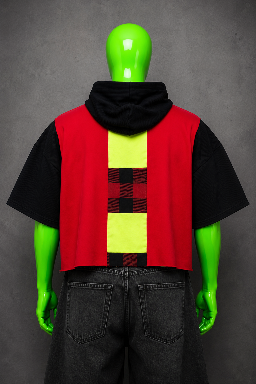 Disney Villains Apple Reworked Patchwork Hoodie – Horrorcore Streetwear | Y2K
