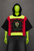 Disney Villains Apple Reworked Patchwork Hoodie – Horrorcore Streetwear | Y2K