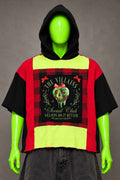 Disney Villains Halloween Horror Handmade Custom Reworked Hoodie | XL | 1 of 1 Streetwear | Cut & Sew