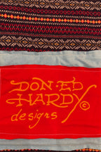 Ed Hardy Y2K Fashion Handmade Custom Reworked Hoodie | XL | 1 of 1 Streetwear | Cut & Sew