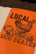 Neighborhood Egg Dealer Country Folk Handmade Custom Reworked Hoodie | XL | 1 of 1 Streetwear | Cut & Sew