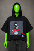 Emily Strange Reworked Hoodie – Gothic Streetwear | Grunge Style | One of One