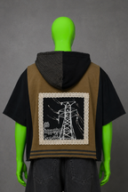 Ethel Cain Cross Gothic Handmade Custom Reworked Hoodie | XL | 1 of 1 Streetwear | Cut & Sew