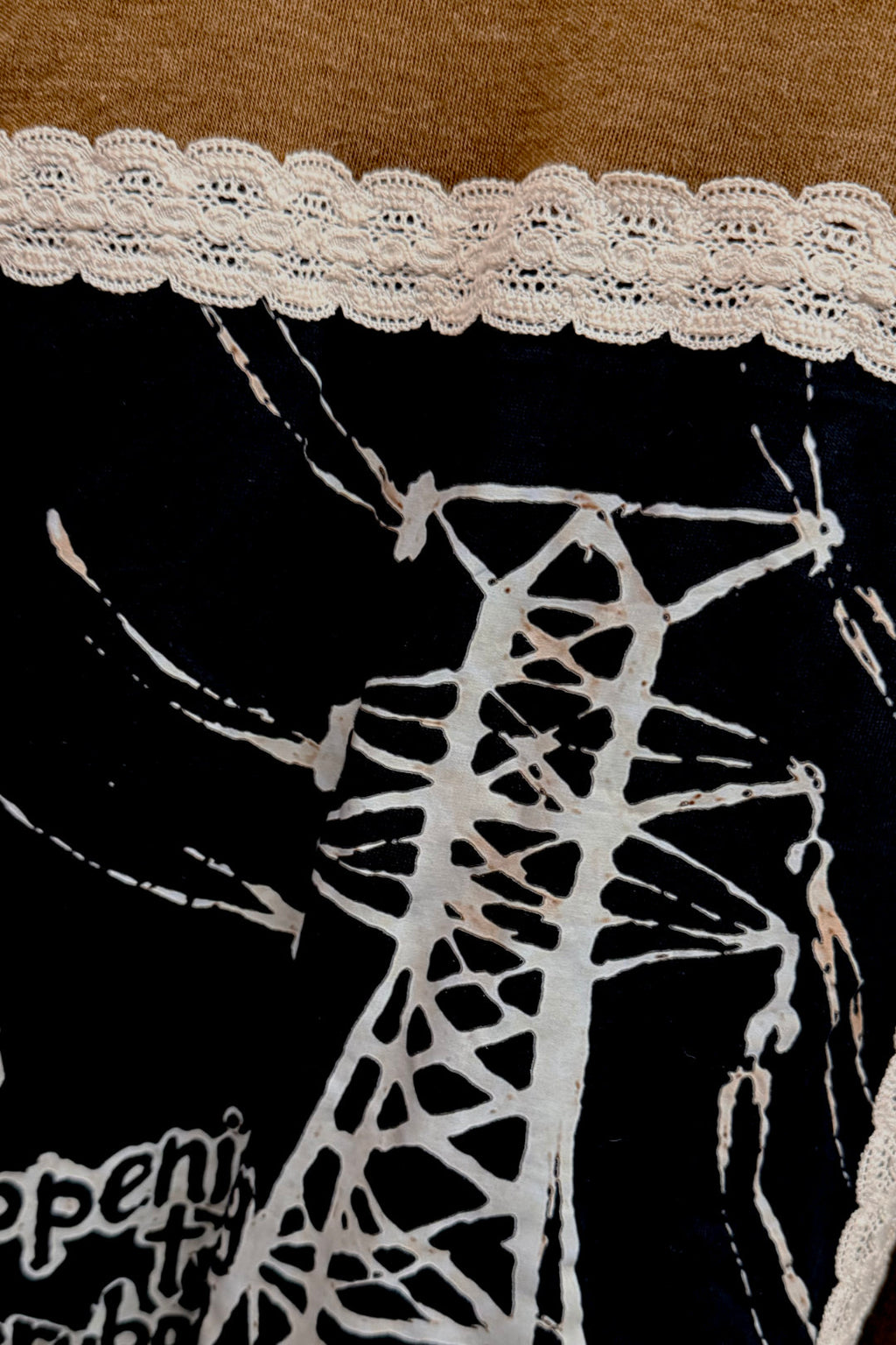 Ethel Cain Cross Gothic Handmade Custom Reworked Hoodie | XL | 1 of 1 Streetwear | Cut & Sew