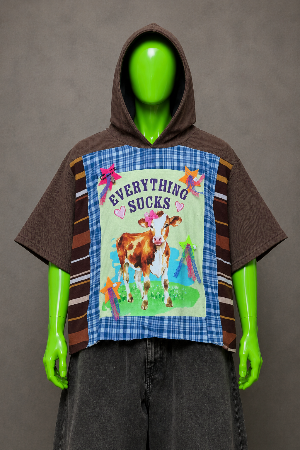Everything Sucks Reworked Hoodie – Indie Folk Streetwear | Y2K Cottage Core