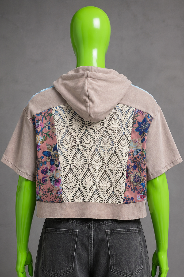 Floral Hippie Boho Hoodie