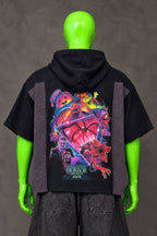 Halloween Horror Nights Fear To The Max Handmade Custom Reworked Hoodie | XL | 1 of 1 Streetwear | Cut & Sew