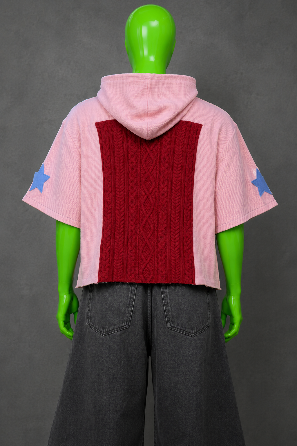 Good Luck Ladybug Upcycled Hoodie – Indie Folk Aesthetic | Streetwear Fit