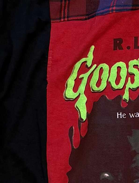 Goosebumps Dummy Halloween Nostalgia Handmade Custom Reworked Hoodie | XL | 1 of 1 Streetwear | Cut & Sew