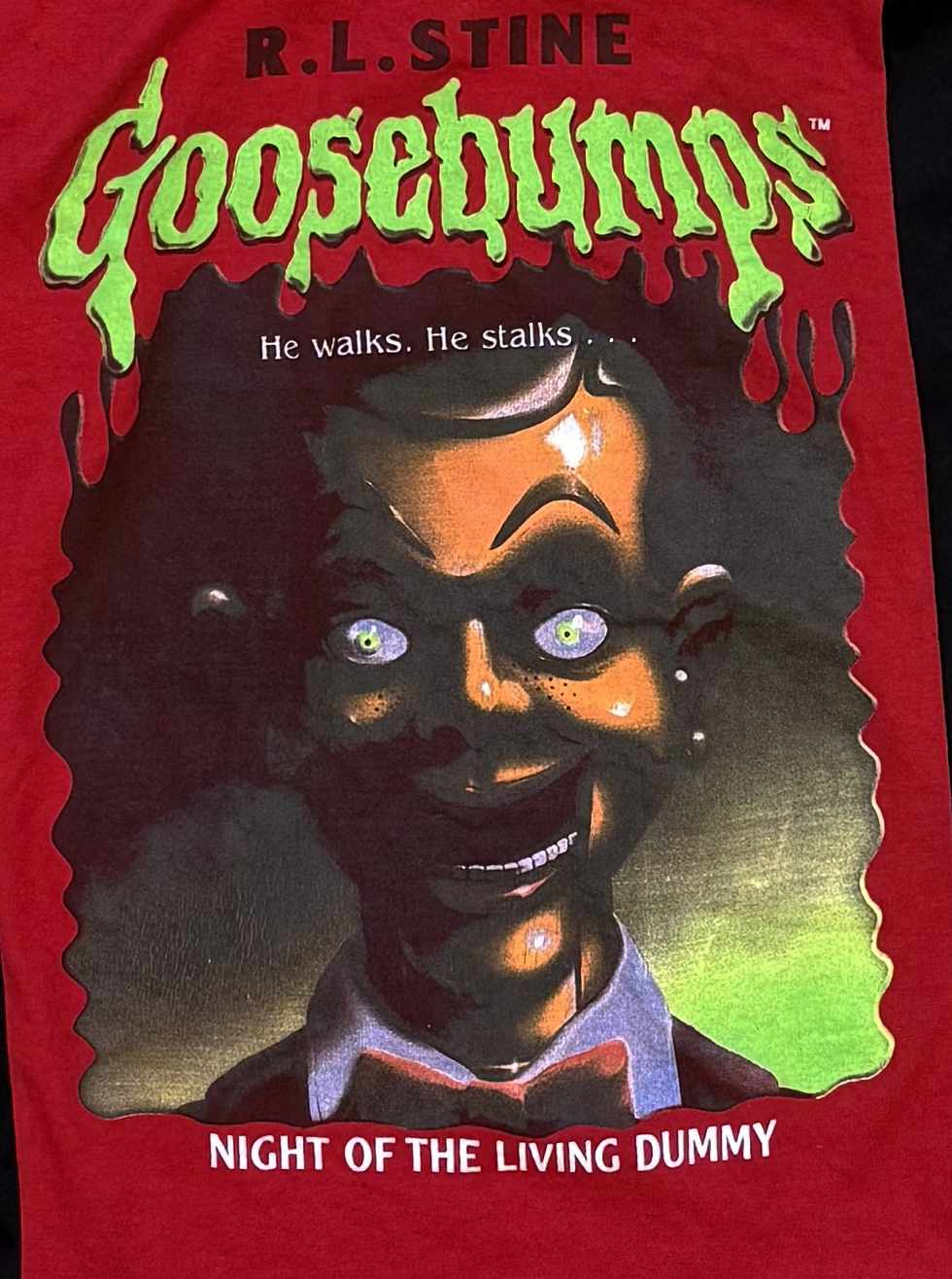 Goosebumps Dummy Halloween Nostalgia Handmade Custom Reworked Hoodie | XL | 1 of 1 Streetwear | Cut & Sew