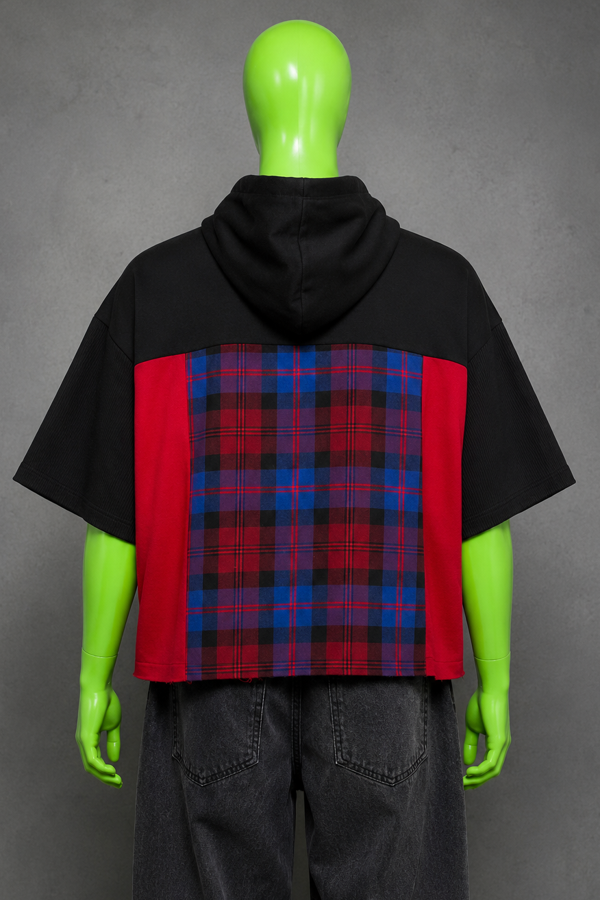 Goosebumps Dummy Reworked Patchwork Hoodie –  Horrorcore Streetwear | Unisex