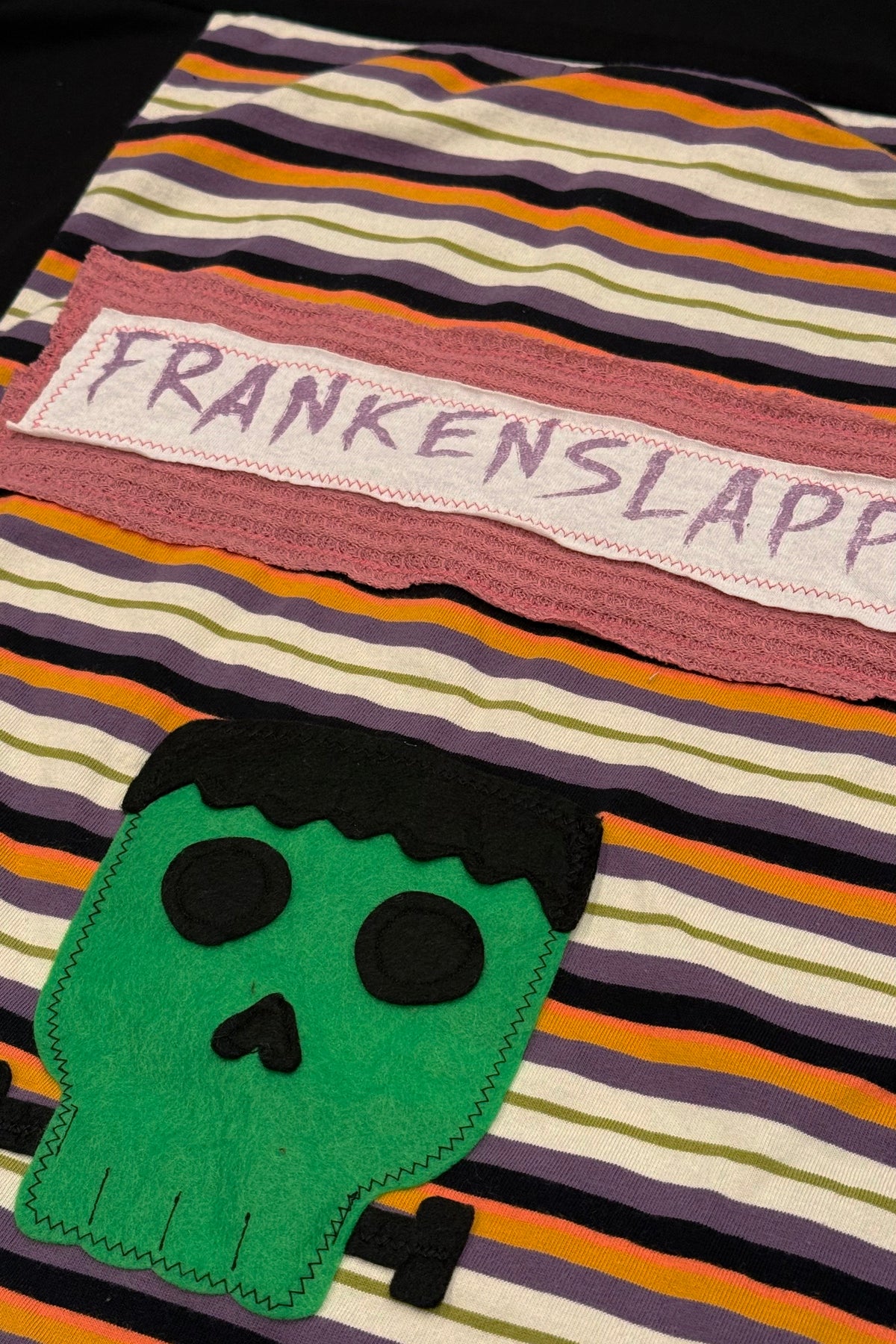 Goosebumps Halloween Nostalgia Handmade Custom Reworked Hoodie | XL | 1 of 1 Streetwear | Cut & Sew