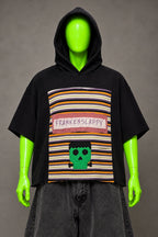 Goosebumps Halloween Nostalgia Handmade Custom Reworked Hoodie | XL | 1 of 1 Streetwear | Cut & Sew