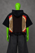 Grateful Dead Reworked Patchwork Hoodie – Hippie Streetwear | Y2K Tie-Dye | 1of1