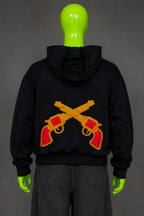 Guns N' Roses Upcycled Hoodie – Rock Aesthetic | Reworked Streetwear Fit 1 of 1
