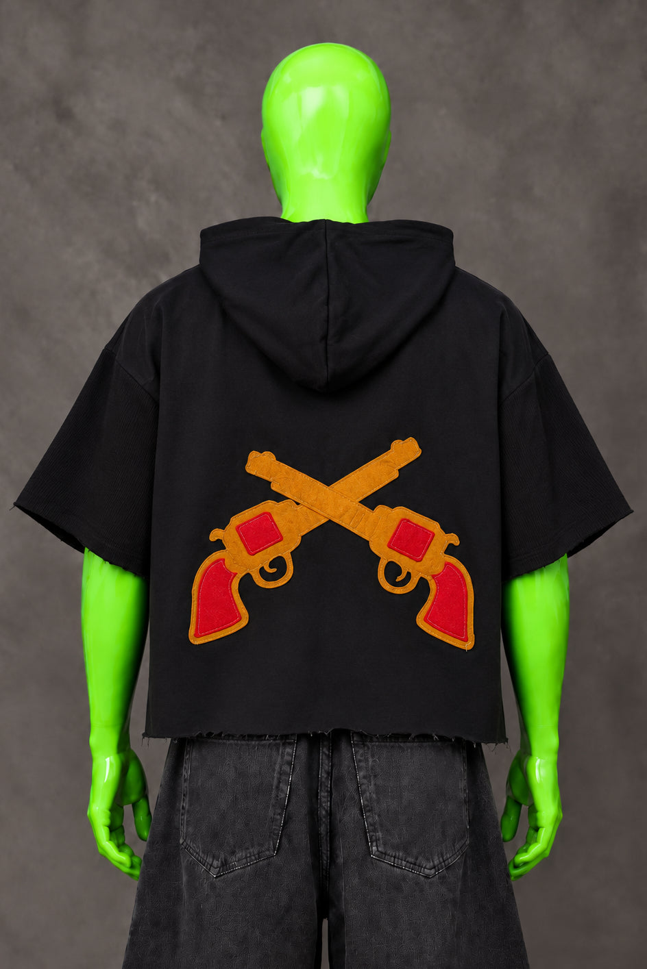 Guns N' Roses Rock Distressed Handmade Custom Reworked Hoodie | XL | 1 of 1 Streetwear | Cut & Sew