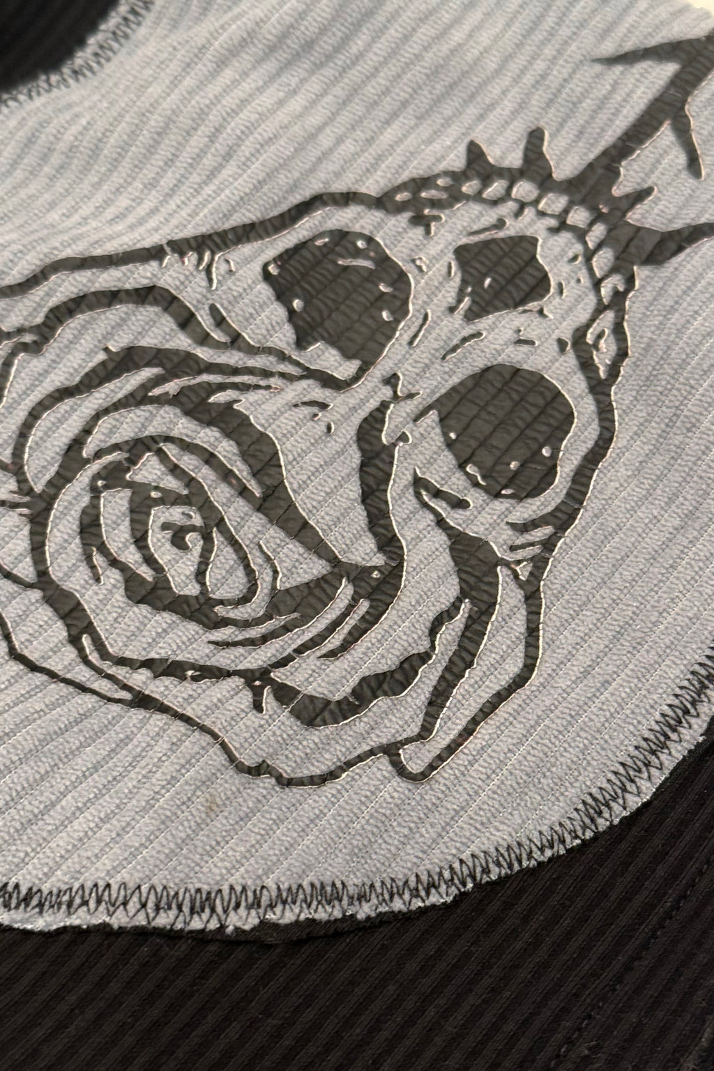 Halloween Horror Nights Darkness Handmade Custom Reworked Hoodie | XL | 1 of 1 Streetwear | Cut & Sew