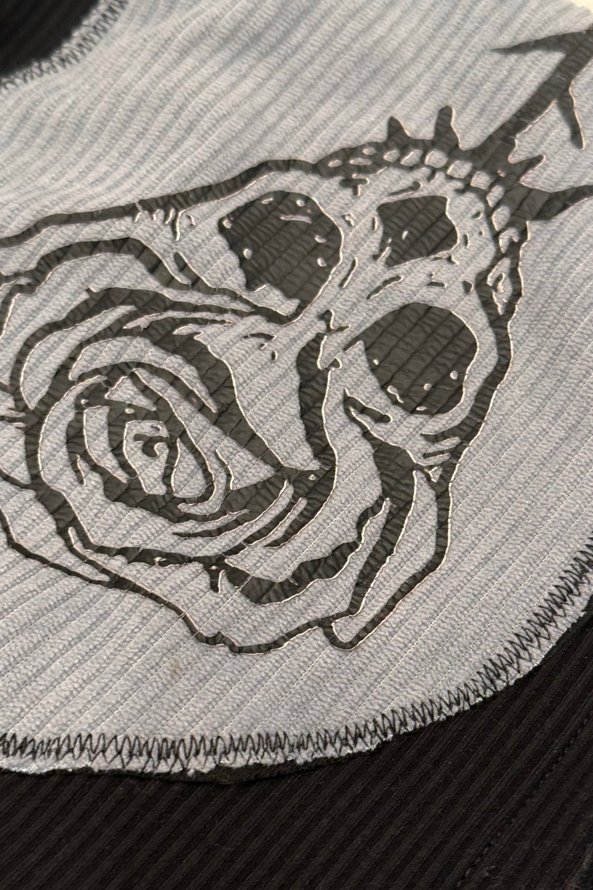 Halloween Horror Nights Darkness Handmade Custom Reworked Hoodie | XL | 1 of 1 Streetwear | Cut & Sew