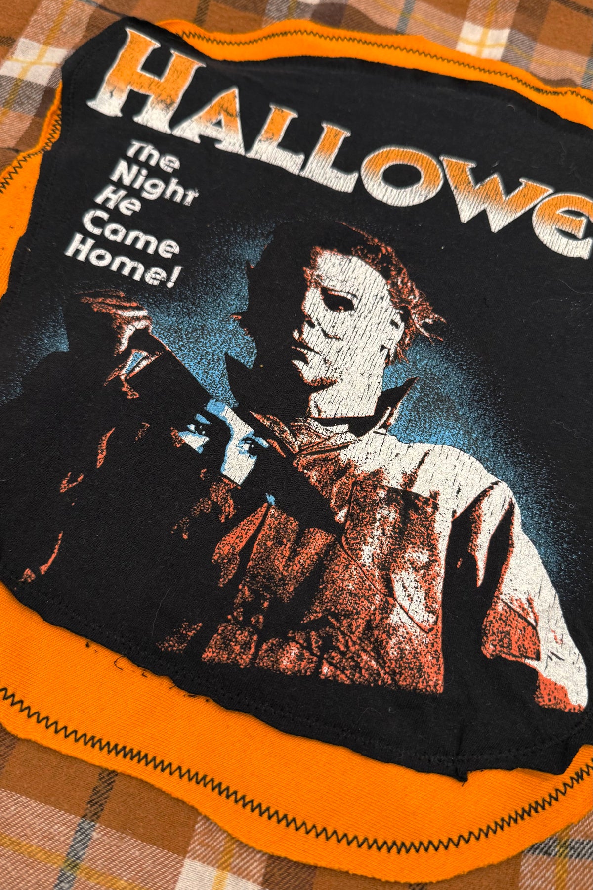 Michael Myers Halloween Horror Handmade Custom Reworked Hoodie | XL | 1 of 1 Streetwear | Cut & Sew