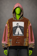 Harry Styles Love Tour Reworked Hoodie – Boho Streetwear | Funky | One of One