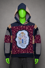 Harry Styles Bohemian Hoodie – Upcycled Streetwear | Retro Vibes | Festival Fit