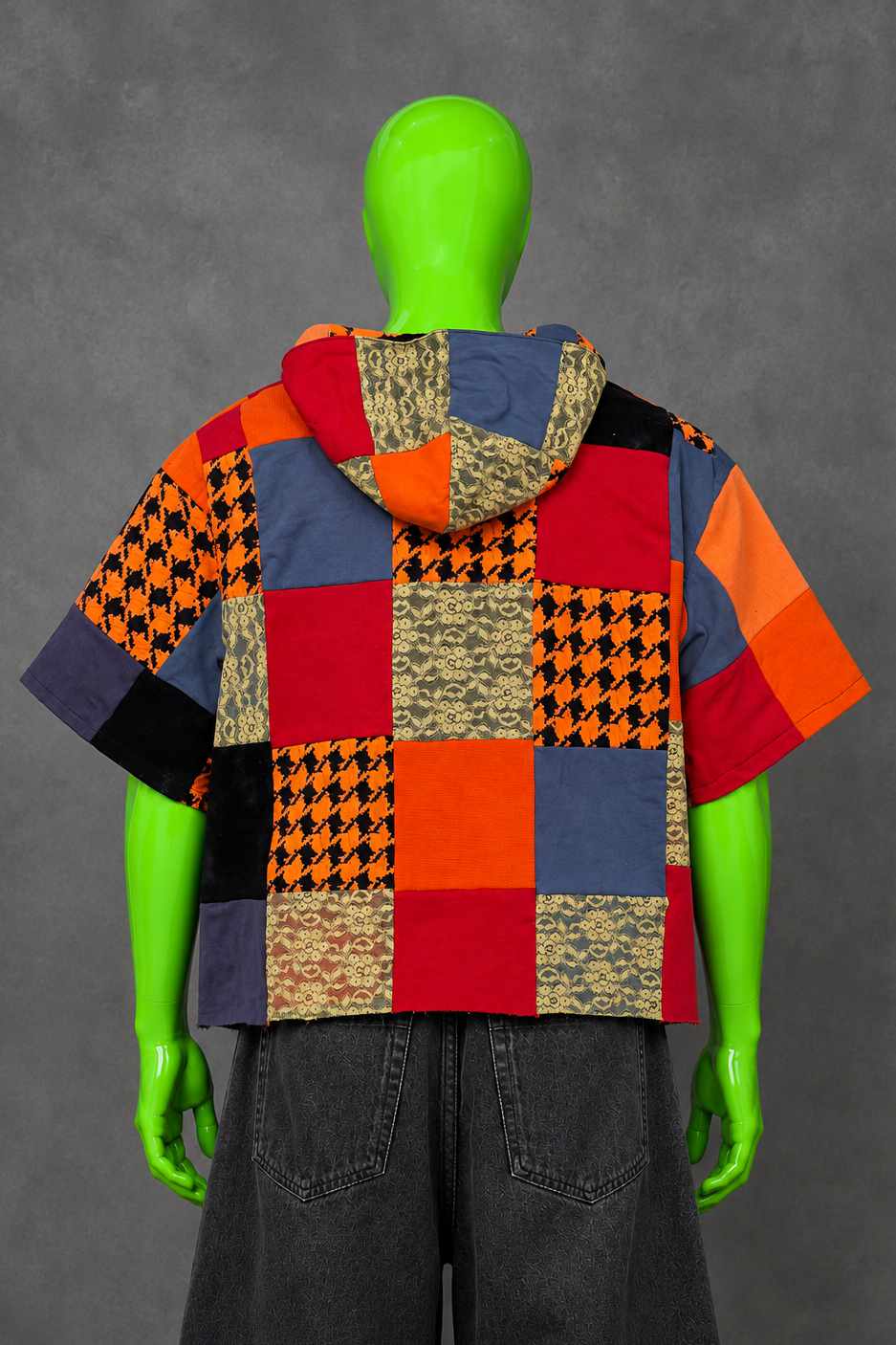 Harryween Halloween Horror Handmade Custom Reworked Hoodie | XL | 1 of 1 Streetwear | Cut & Sew