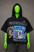 Hole Courtney Love Grunge Streetwear Handmade Custom Reworked Hoodie | XL | 1 of 1 Streetwear | Cut & Sew