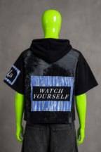 Halloween Horror Nights Us Patchwork Hoodie – Spooky Aesthetic Streetwear | 1of1