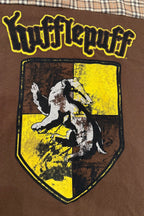 Hufflepuff Harry Potter Streetwear Handmade Custom Reworked Hoodie | XL | 1 of 1 Streetwear | Cut & Sew