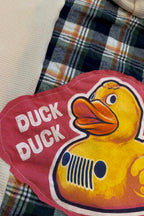 Jeep Duck Handmade Custom Reworked Hoodie | XL | 1 of 1 Streetwear | Cut & Sew