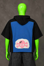 KISS Y2K Rock Grunge Handmade Custom Reworked Hoodie | XL | 1 of 1 Streetwear | Cut & Sew
